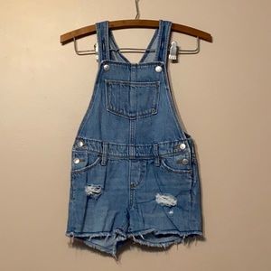 Old Navy Denim Shortalls, Small